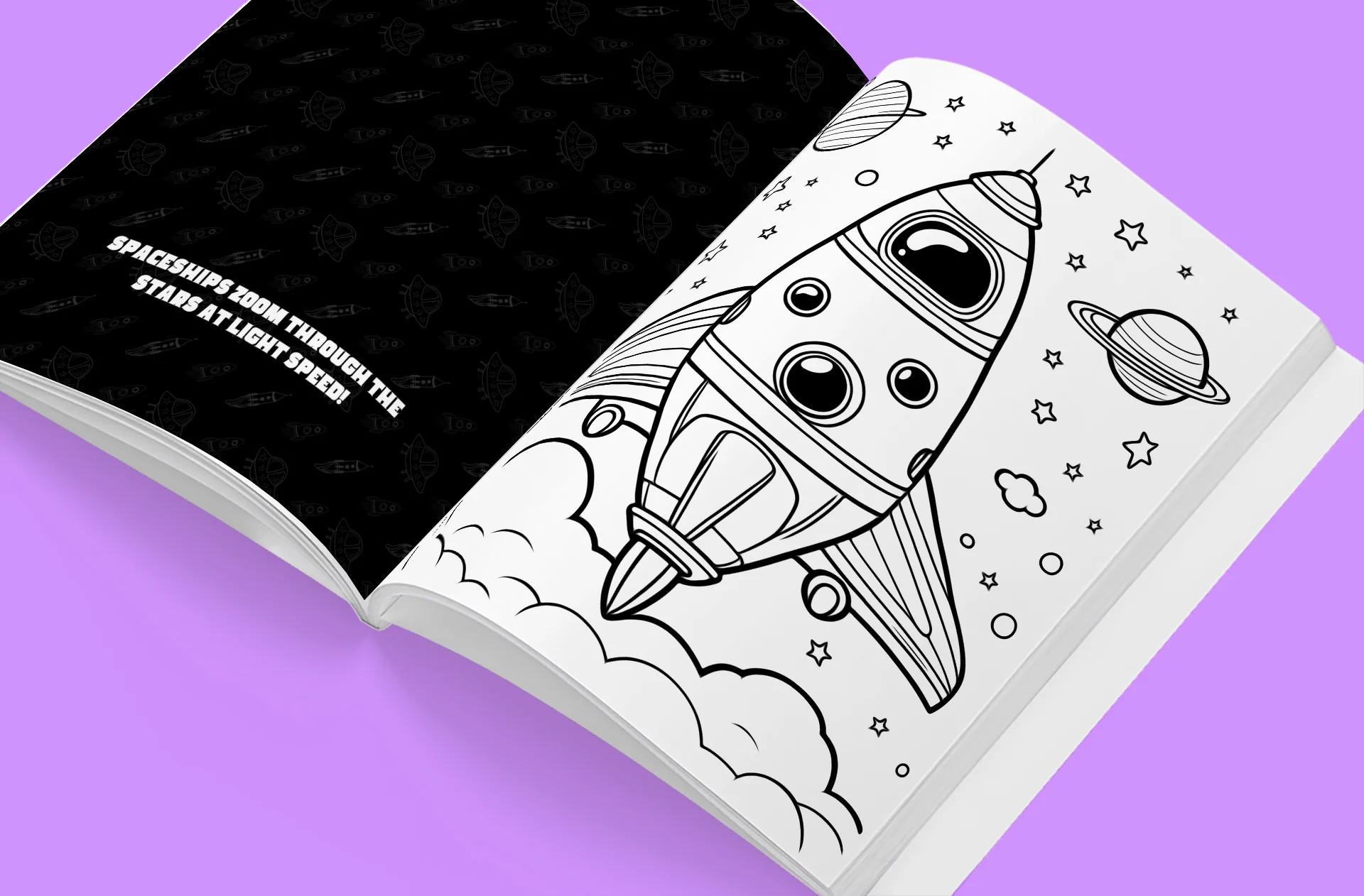 Starship Canvas – A Universe of Colors detail image